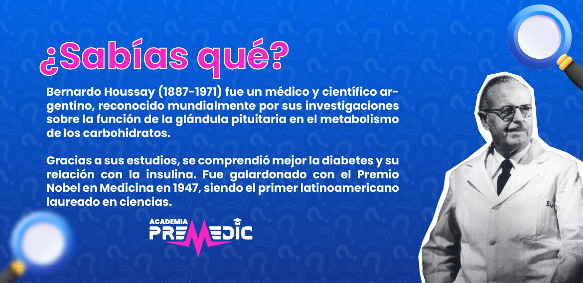 ¿Sabías quién fue Bernardo Houssay?