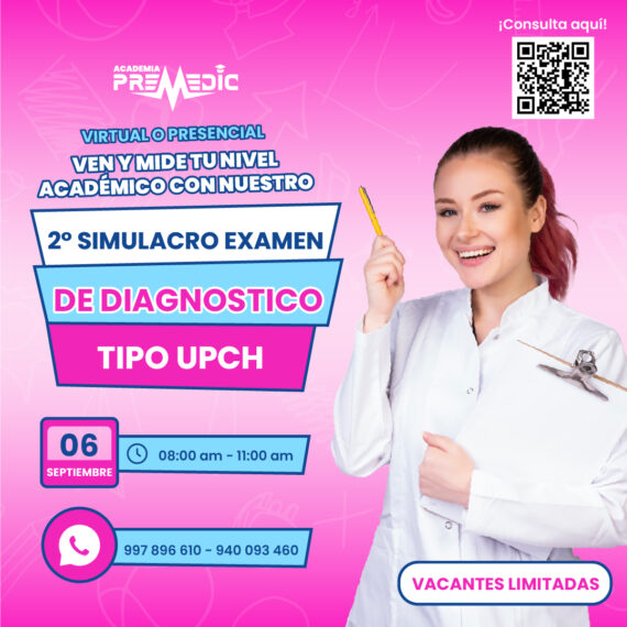 Segundo simulacro tipo admisión Cayetano medicina