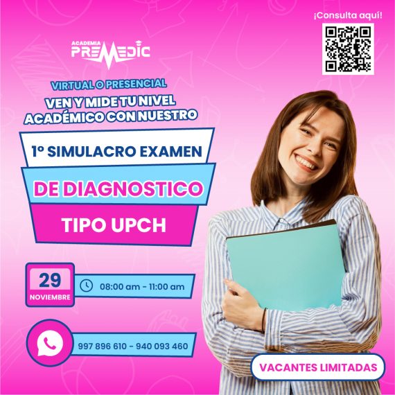 Primer simulacro tipo admisión Cayetano medicina