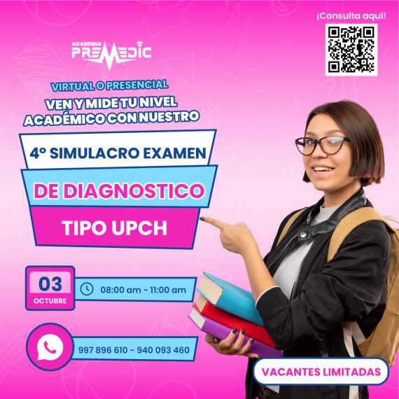 Cuarto simulacro tipo admisión Cayetano medicina