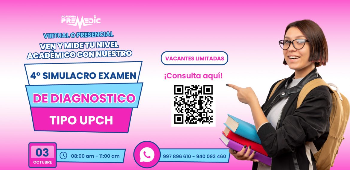 Cuarto simulacro tipo admisión Cayetano medicina